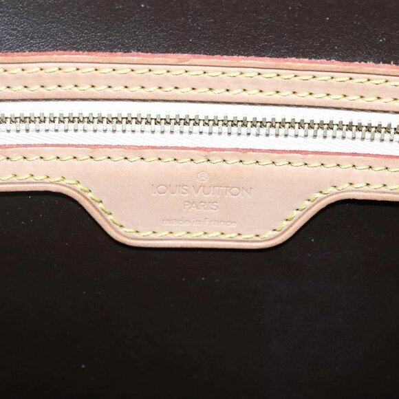 LOUIS VUITTON Monogram Vernis Van Damme Hand Bag Bronze M91125 LV Auth 134518 - Picture 13 of 16